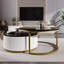 Table basse ronde gigogne avec tiroir-186863935