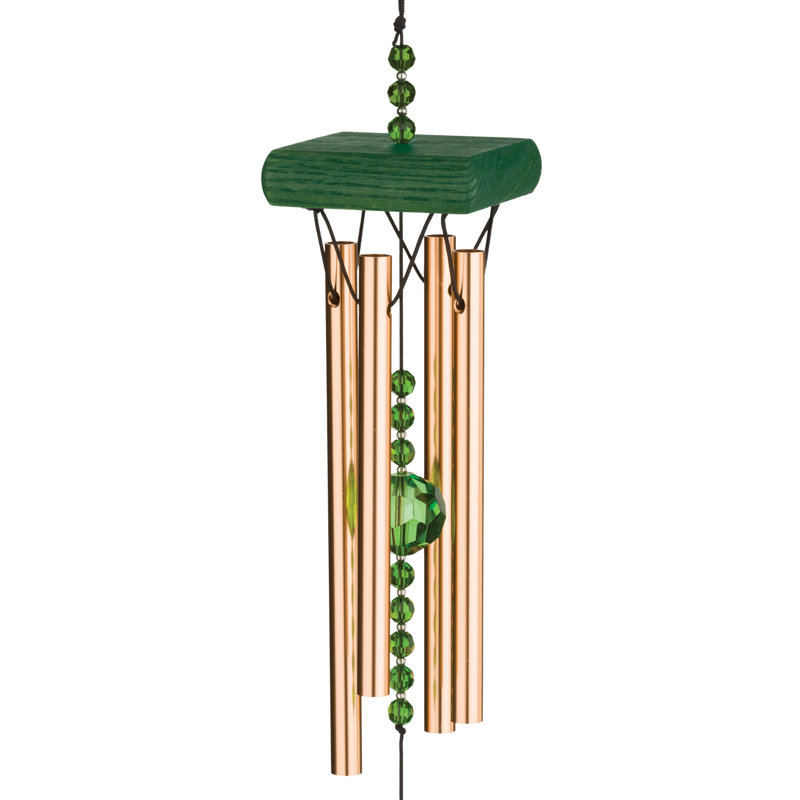Carillon cristal - vert