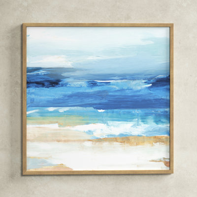 Surface Waves - Picture Frame Painting Print