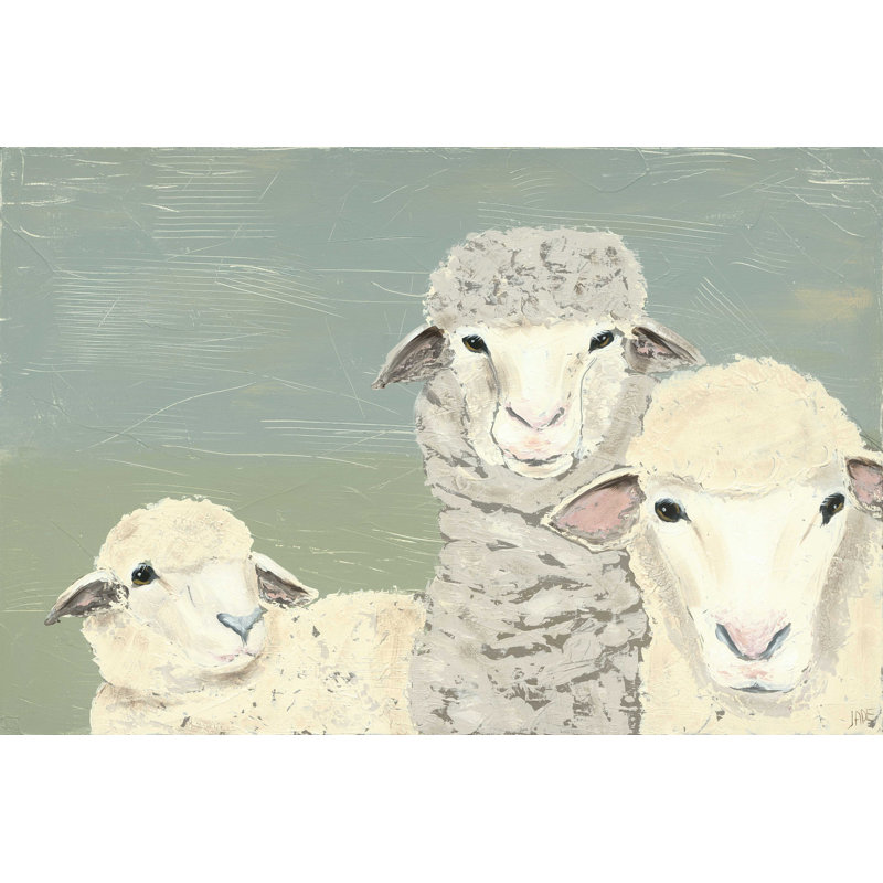 Bashful Sheep II, H 24 po x l 36 po