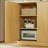 31.5-inch modern wavy sideboard, curved contour design storage cabinet, 2-door cabinet with storage function-614513137