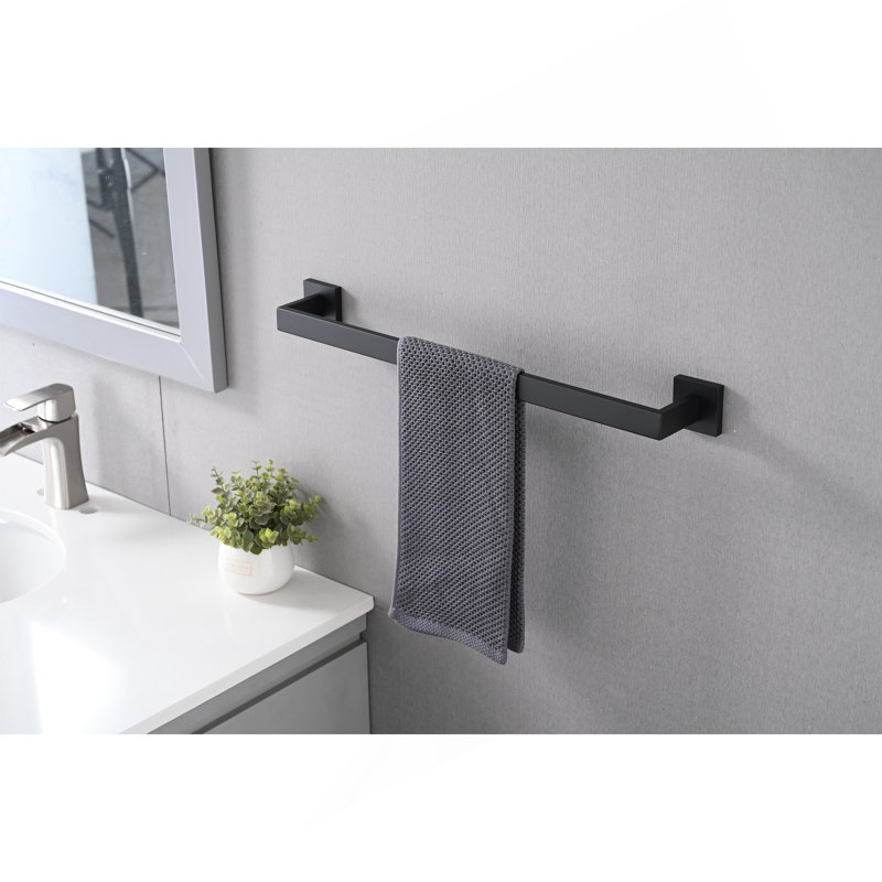 5 - Piece Bathroom Hardware Accessories Set, Matte Black