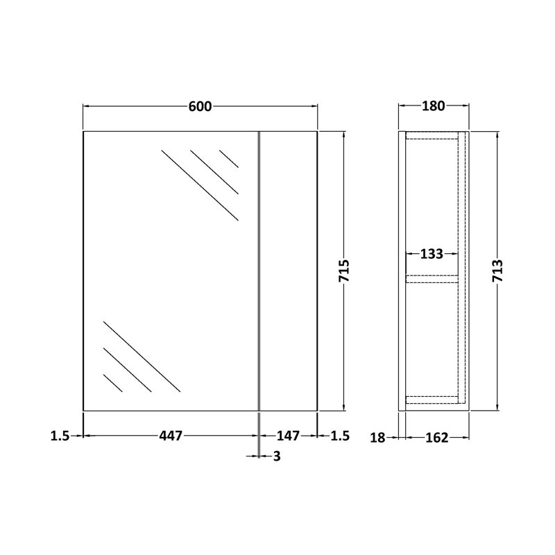 Bathroom Furniture Suite, Grey