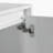 12" Freestanding Bathroom Storage Cabinets,Soft Close Doors,Floor Mounting Design