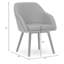 Chaise rembourrée Ensminger