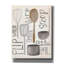  «Kitchen Words» par Katie Doucette, art mural sur toile, 26 po x 34 po-1277983207