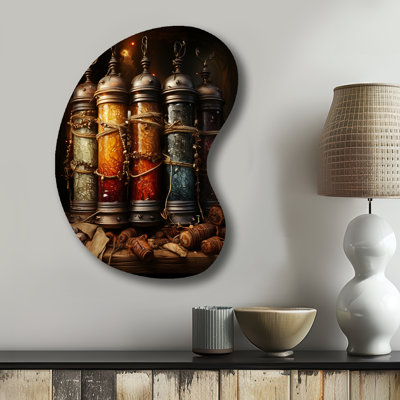 Hébreu Torah Scrolls - Unique Shape Judaism, décoration murale en métal, sculpture murale asymétrique en métal