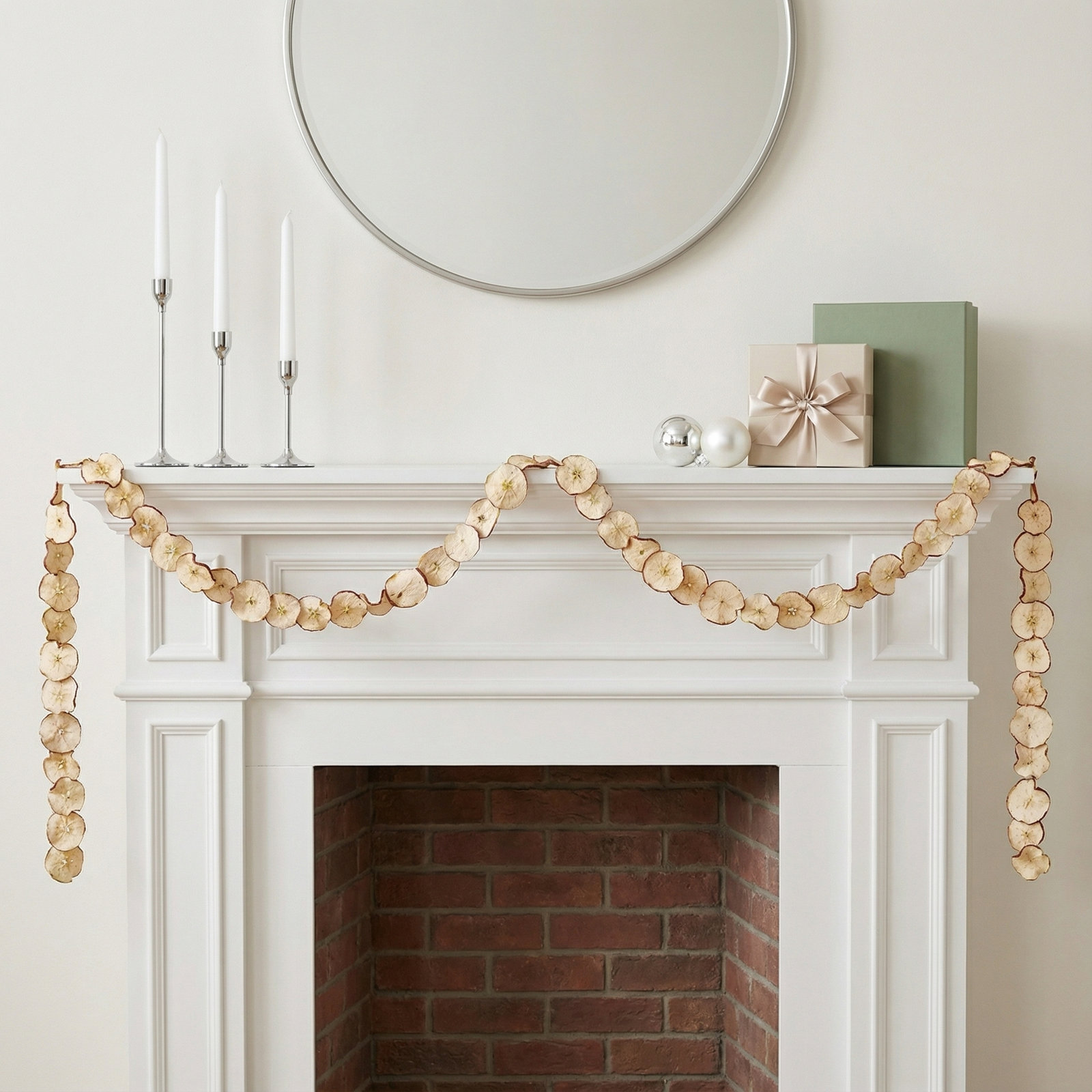 120" Apple Thanksgiving Garland