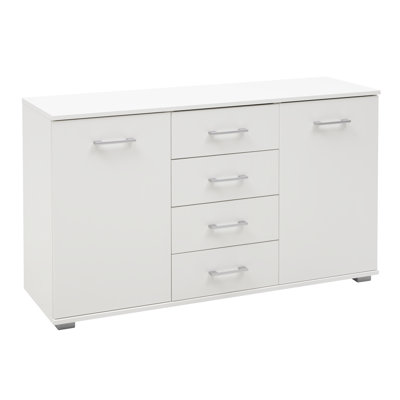 Shattuck 123cm W 4 - Drawer Chest of Drawers