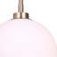 Luminaire suspendu en or 3 lumières Freyda