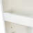 White 4 - Tier Shelf 71.14" H Display Storage Cabinet With 3 Side Drawers And Small Shelves For Ideal In Office Living Room Home Areas-1785998288