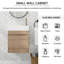 Ensemble de meuble-lavabo simple 18,12 po Cydnei-956829763