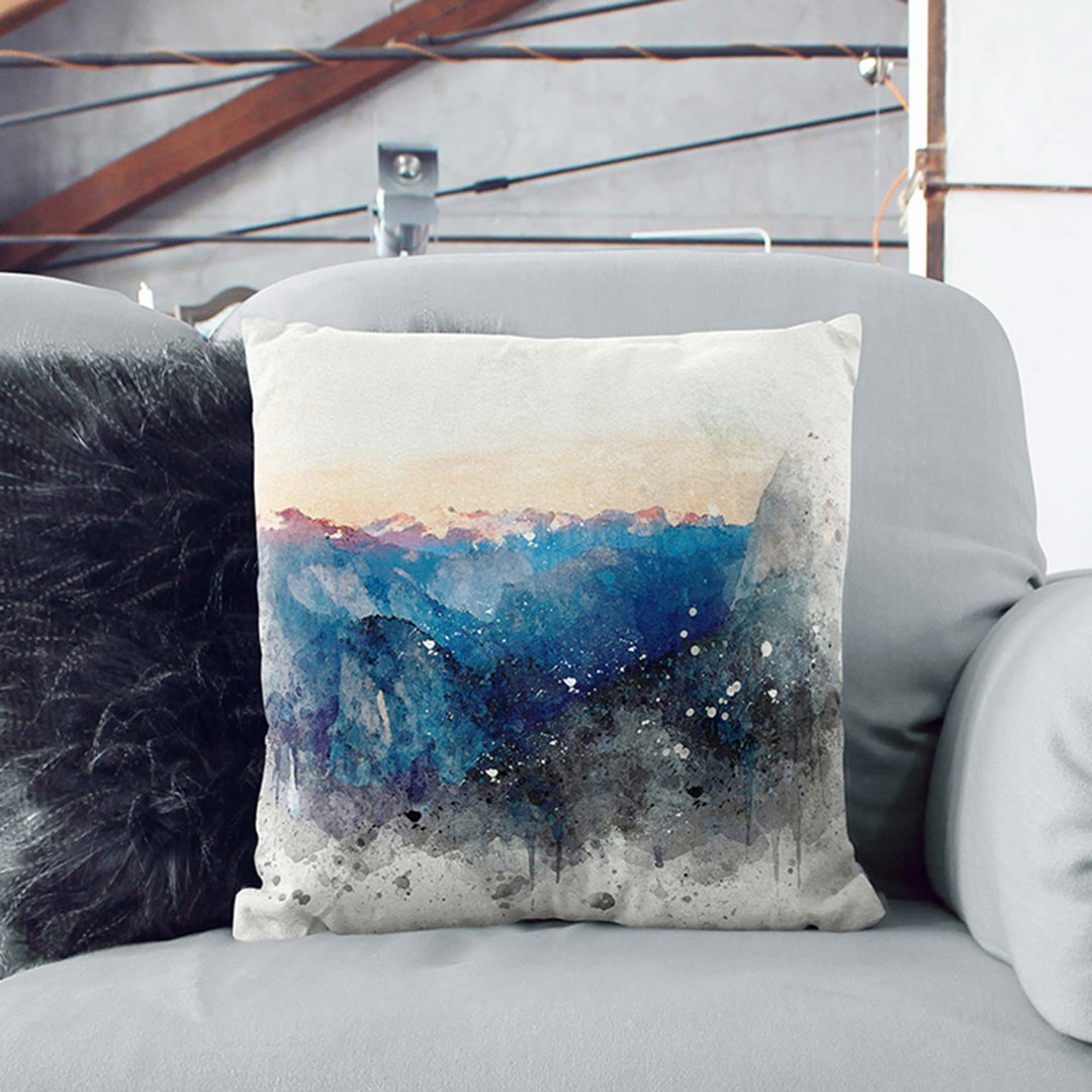 Half Dome Falls Cushion with Filling