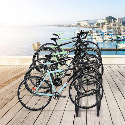 Kouerga Metal Freestanding Bike Rack