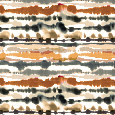 " Ninola Design Soft Lines Terracota " Painting Print