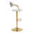 Upholstered Adjustable Height Counter Stool with Metal Frame-364755171-364755168