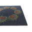 Tapis carré bleu marine Iverson