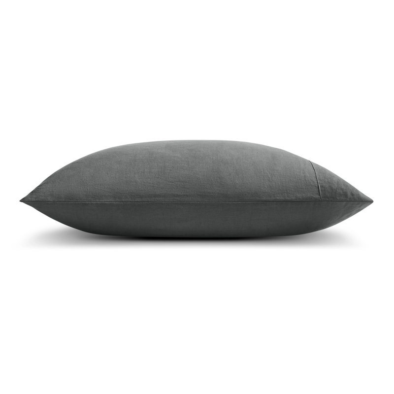 Sheet Set, Full Sheet Set + 2 Pillowcases, Charcoal
