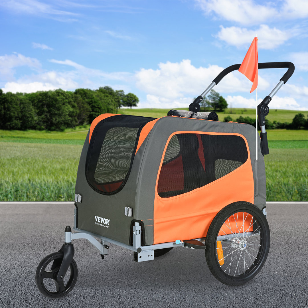 Foldable Pet Trailer VEVOR