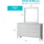 Commode 6 tiroirs avec boutons ronds-1571139772