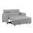 57.1'' Upholstered Sleeper Sofa-1228331371