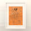 Pékin (chinois traditionnel), impression de carte de la ville-649981836-649981825