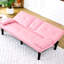 Lit rose de 67 pouces avec porte-gobelet et tissu pour utilisation durable 67, 2-1417582952