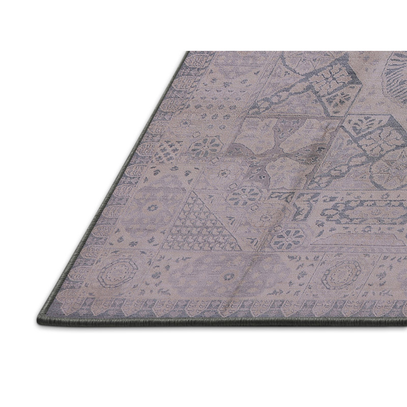 Tapis oriental gris, Rectangle 5 pi x 8 pi