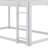 Low House Bunk Bed with Integrated Ladder-1553496720