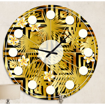 Horloge murale moderne Mid-Century