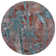 Machine Washable Indoor/Outdoor Lafferty ACN2222 Botanical Rug