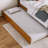 Concord Solid Wood Platform Bed with Footboard & Twin XL Trundle-96140405-126307755