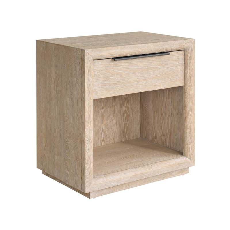 Modern 1 - Drawer Nightstand, Gray
