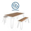 Allie 4 - Person Patio Dining Set with Rectangular Table-1898645151