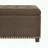 Square Storage Ottoman with Tufted Design and Nailhead Trim-1530375660