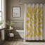 Rideau de douche standard jaune 1 pièce-1820570968