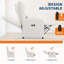 Fauteuil inclinable électrique, canapé électrique en lin avec port USB et poches latérales, blanc-129459611
