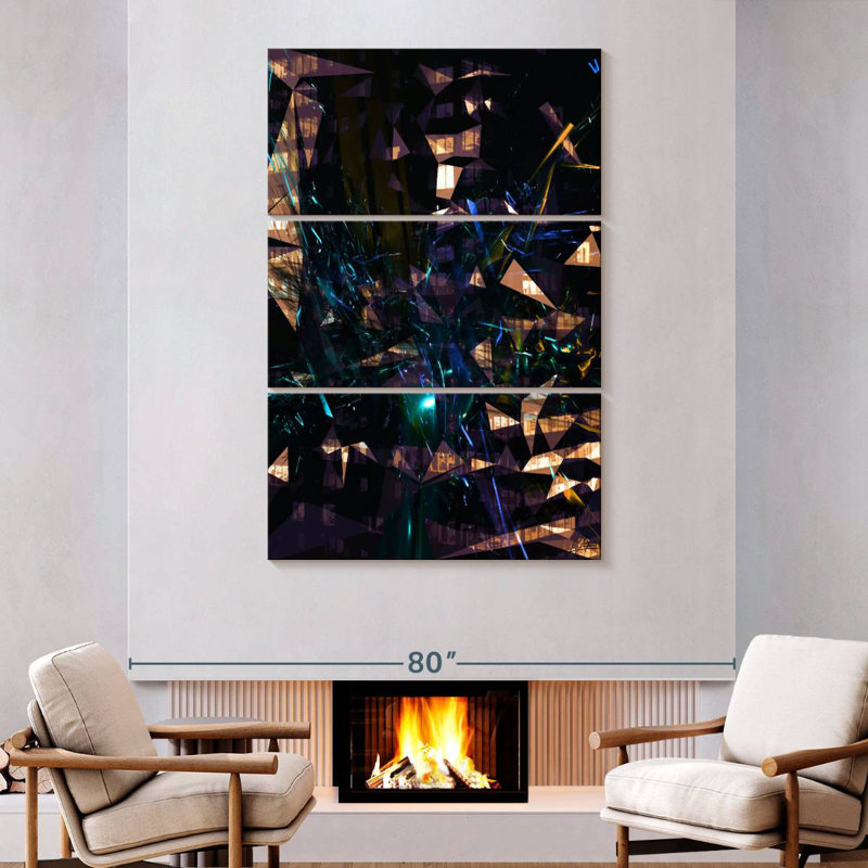Avery Lighten Squares, 74" H x 48" W