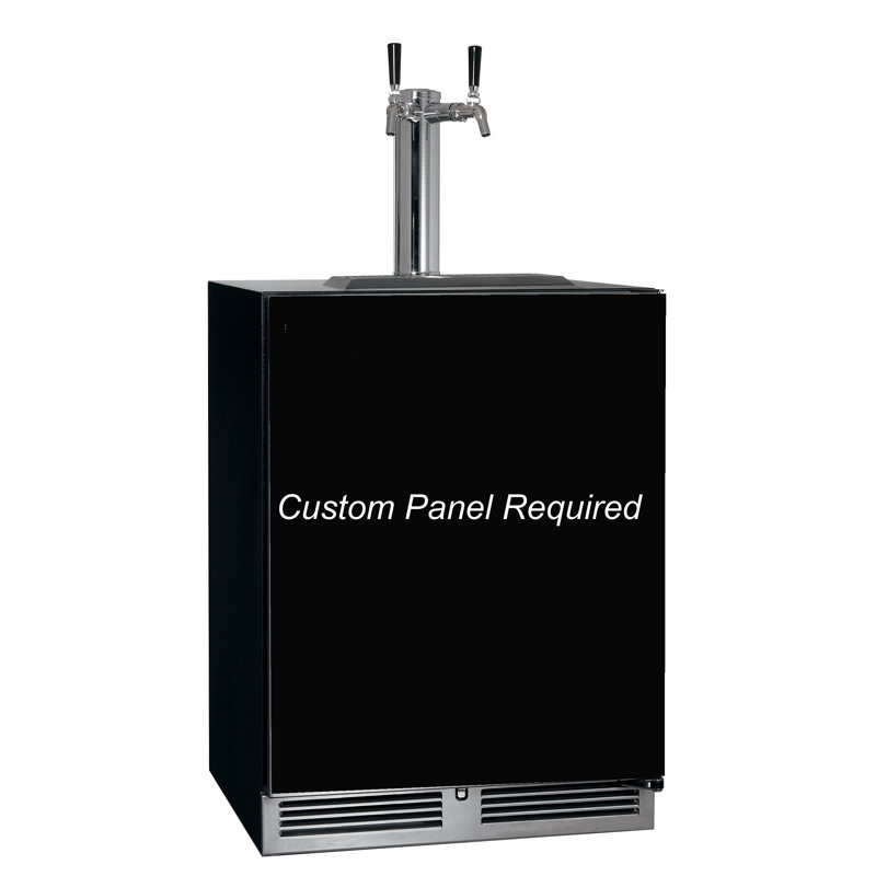 5.2 cu. ft. C-Series Panel Ready Dual Tap Beer Dispenser, Left