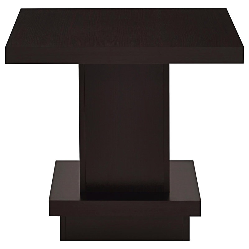Ensemble de table basse carrée et de bout