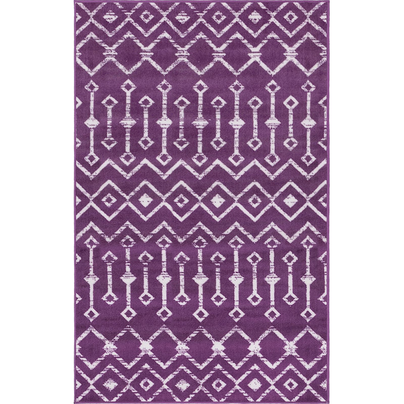 Aemtenan Abstract Indoor Rug, Rectangle 3'3" x 5'3"