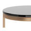 Benjamin End Table - Antique Brass