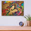 « Golden Dragon » de Dean Russo, œuvre d'art murale en verre acrylique-352500908