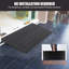 2 Pack Heavy Duty Rubber Threshold Ramp for Wheelchairs, Scooters, Cars & Bikes – 4" Rise, Non-Slip, 1134kg Capacity, Cable Groove – Perfect for Doorways, Steps – 19.7x12.6x4 mm, Single Groove