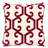 Applique Cotton Geometric Throw Pillow-1989984427