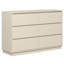 Commode 6 tiroirs 47 po de large avec 2 prises CA, 1 port USB et 1 station de charge de type C-2053825975
