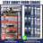 40 Pairs of Shoes Storage Rack Door Shoe Rack with Large Mesh Bag Hanging Shoe Rack-117095771