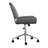 Martha Stewart Tyla Upholstered Armless Swivel Home Office Chair-89798280-89812398