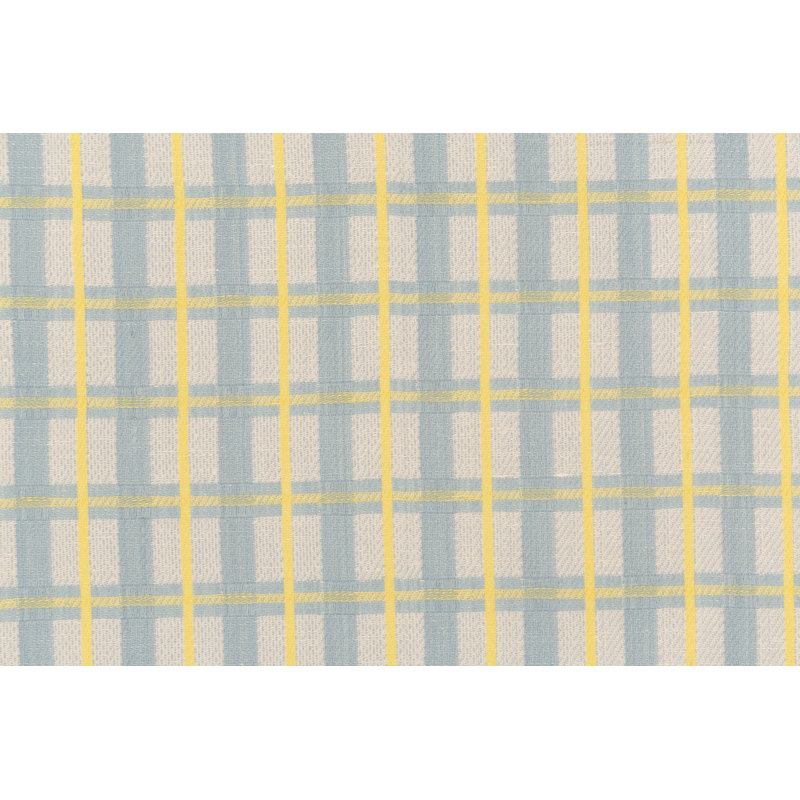 Handloom Jacquard Collection Table Placemat 14x18 Inch, Blue;Yellow