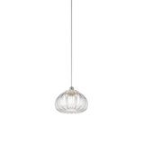 Diamante Suspension G Crystal Satin Nickel E26 Ul